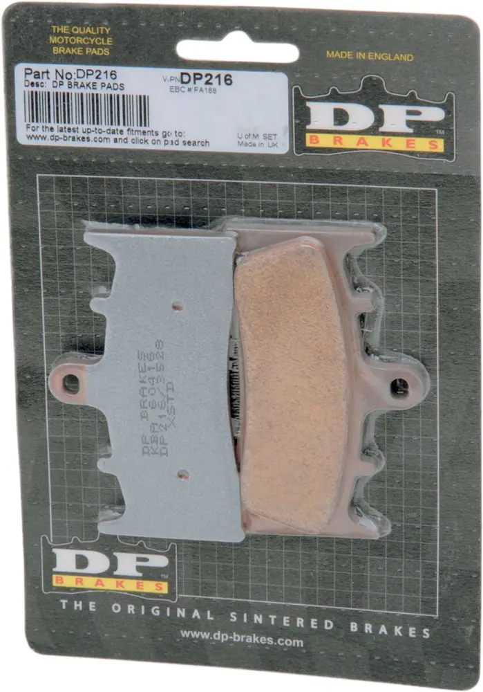 DP BRAKES - BRAKE PAD KAW/SUZ FRT - DP216
