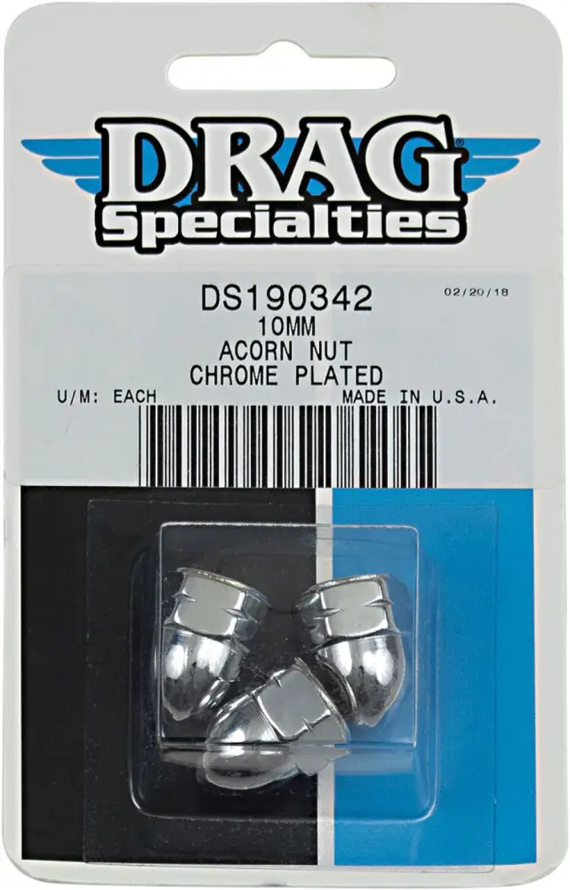 DRAG SPECIALTIES - ACORN 10 MM (3) - DS190342