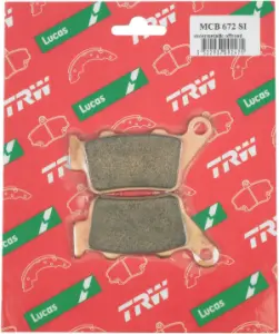 TRW - BRAKE PAD TRW MCB672SI - 17211101