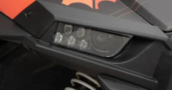 MOOSE OFFROAD FOUR WHEEL - LED HDLGHT RZR900/1000 BK - 20012228