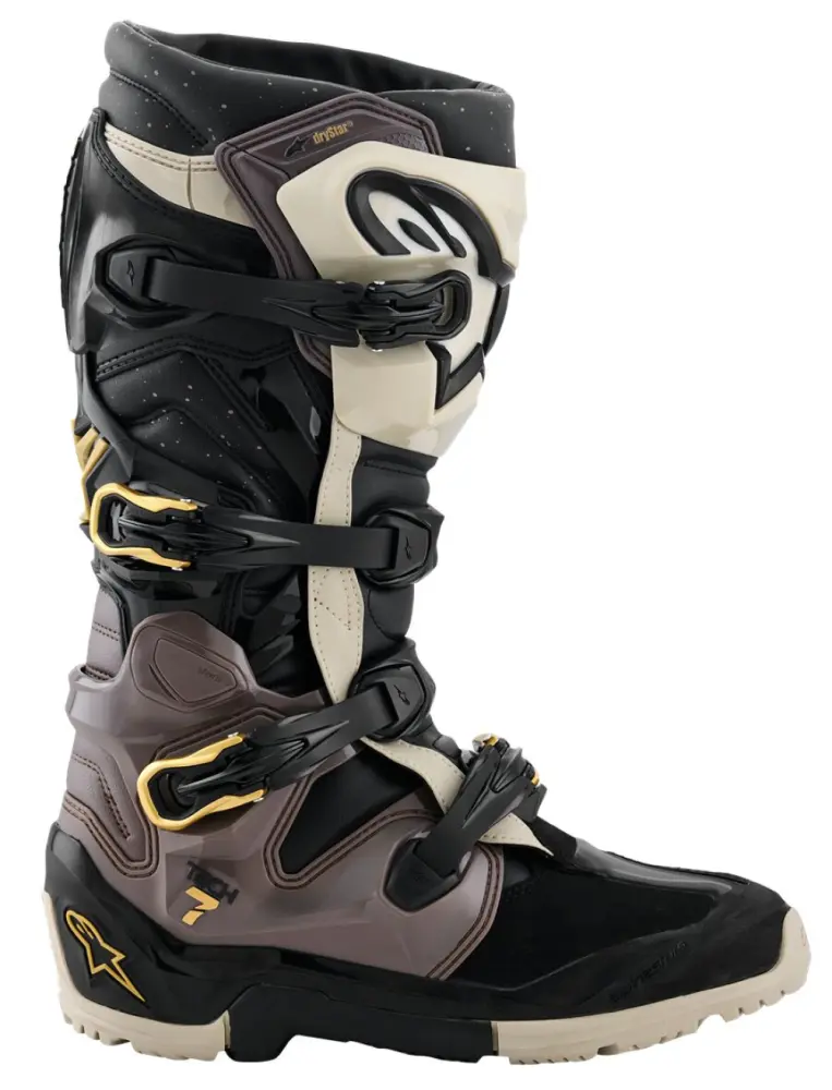 ALPINESTARS(MX) - BOOT T7 END DS BLACK/GY/GOLD 9 - 34103470