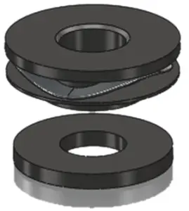 TRW - BRAKE ROTOR FITTING KIT BMW - 17102622