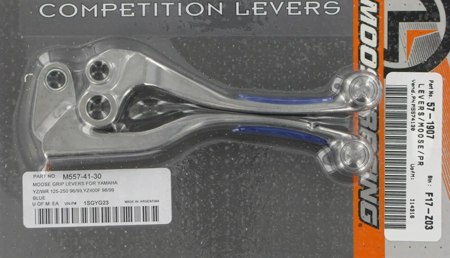 MOOSE OFFROAD HARD-PARTS - MSE GRP LVRS YZ/YZF/WR BL - M5574130