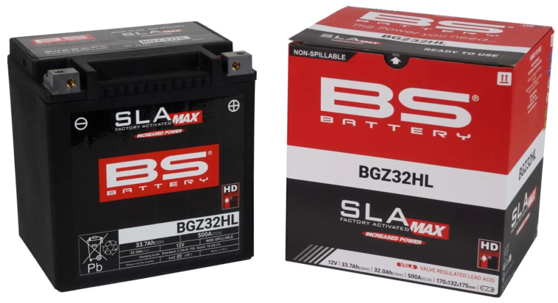 BS BATTERY - BATTERY BS BGZ32HL SLA-MAX - 21130933