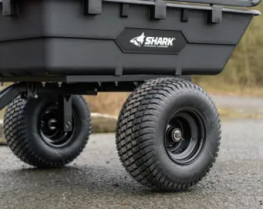 ATV TRAILER GARDEN 300 S BLACK