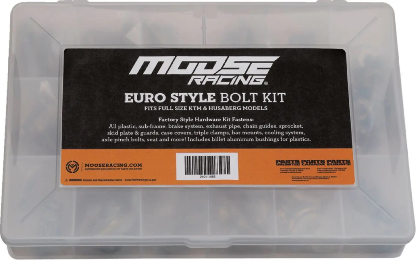 MOOSE OFFROAD HARD-PARTS - BOLT KIT EURO MOOSE - 24011566