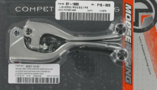 MOOSE OFFROAD HARD-PARTS - MSE GRIP LVRS CR/XR-BLK - M5571020