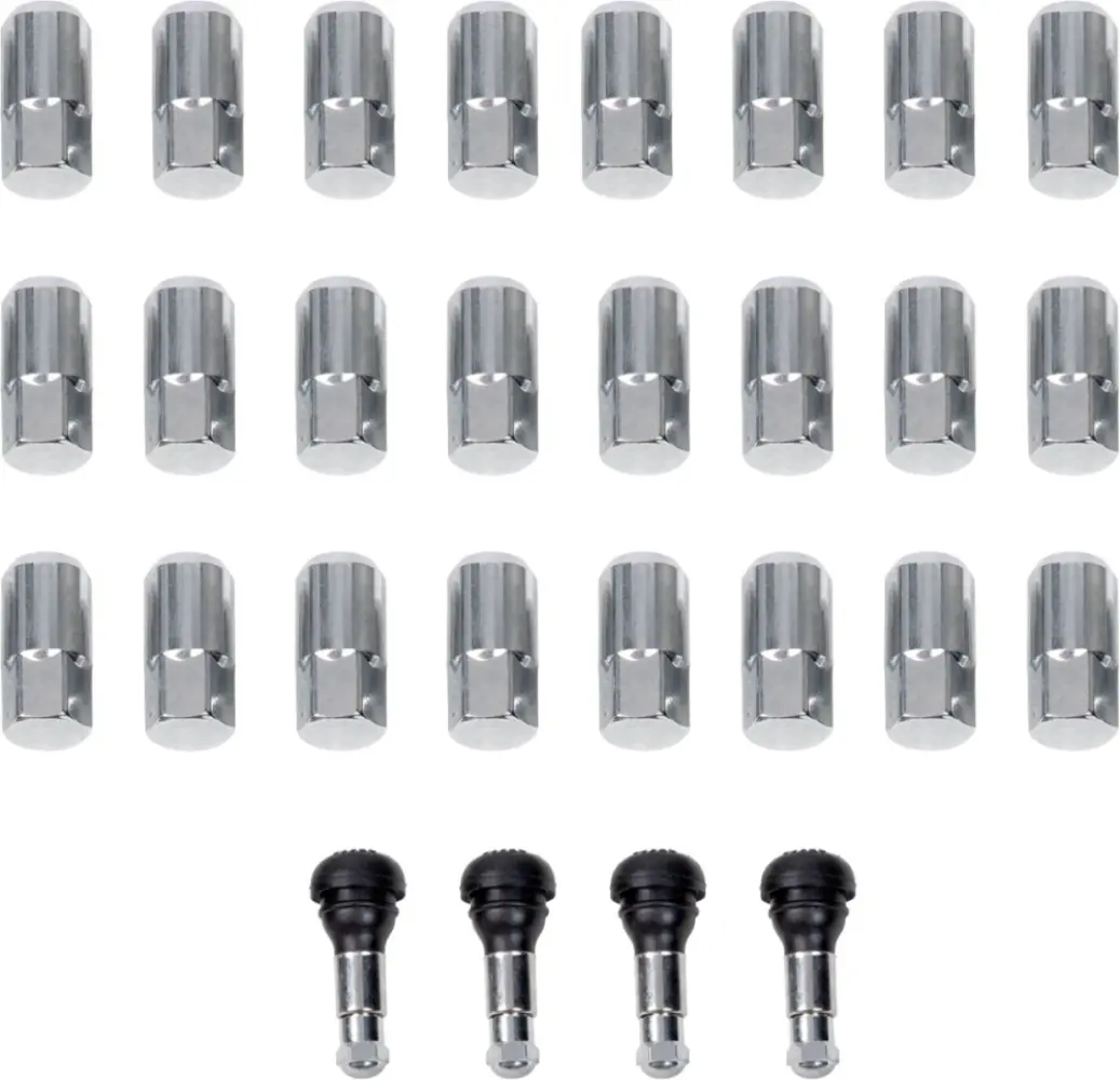 MOOSE OFFROAD FOUR WHEEL - LUGNUT 12X1.50 CHROME -24PK - 02230311