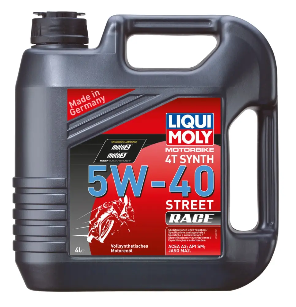 LIQUI MOLY - 4T SYNT 5W-40 STR RACE 4L - 36010432