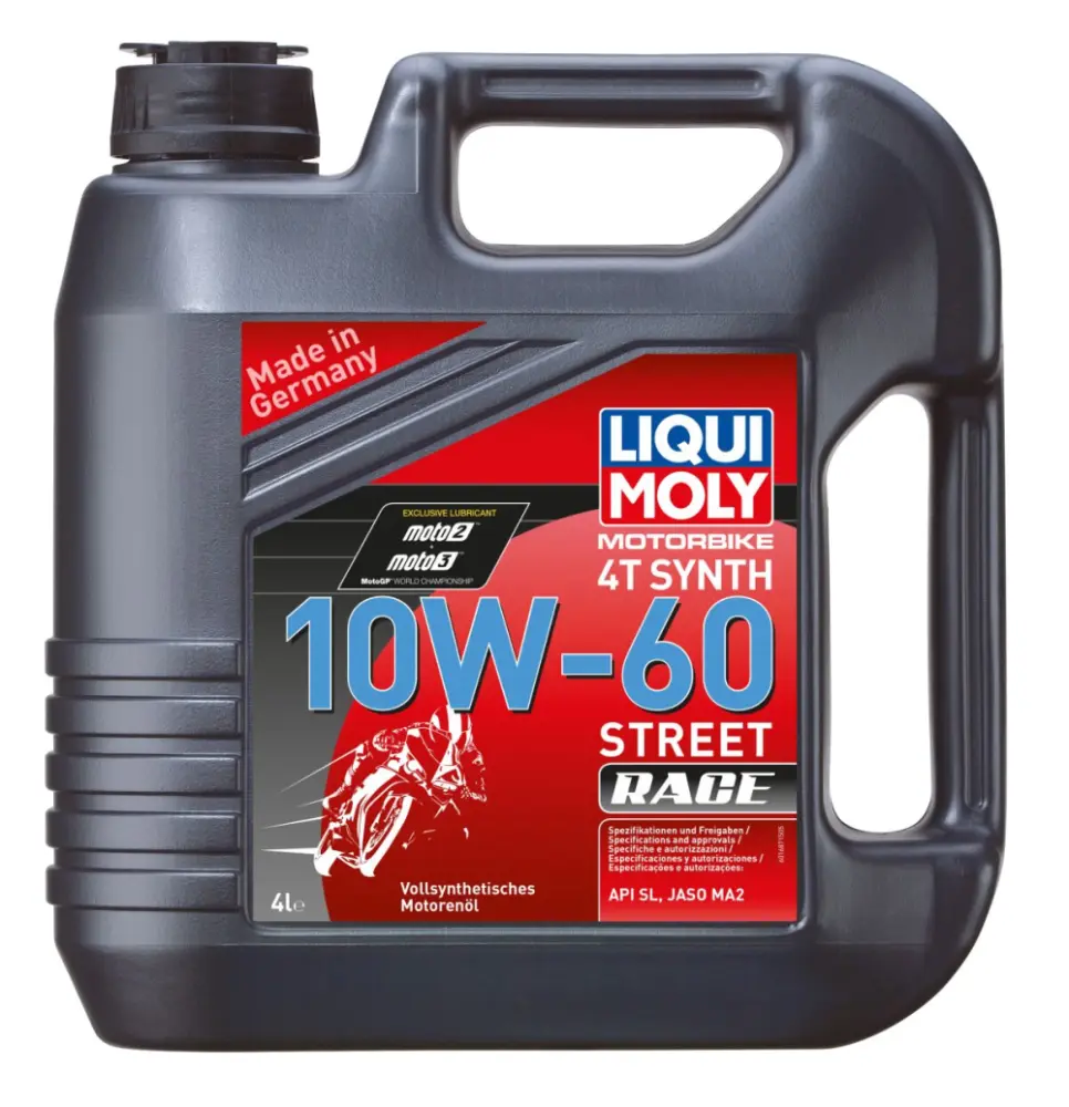 LIQUI MOLY - 4T SYNT 10W-60 STR R 4L - 36010434