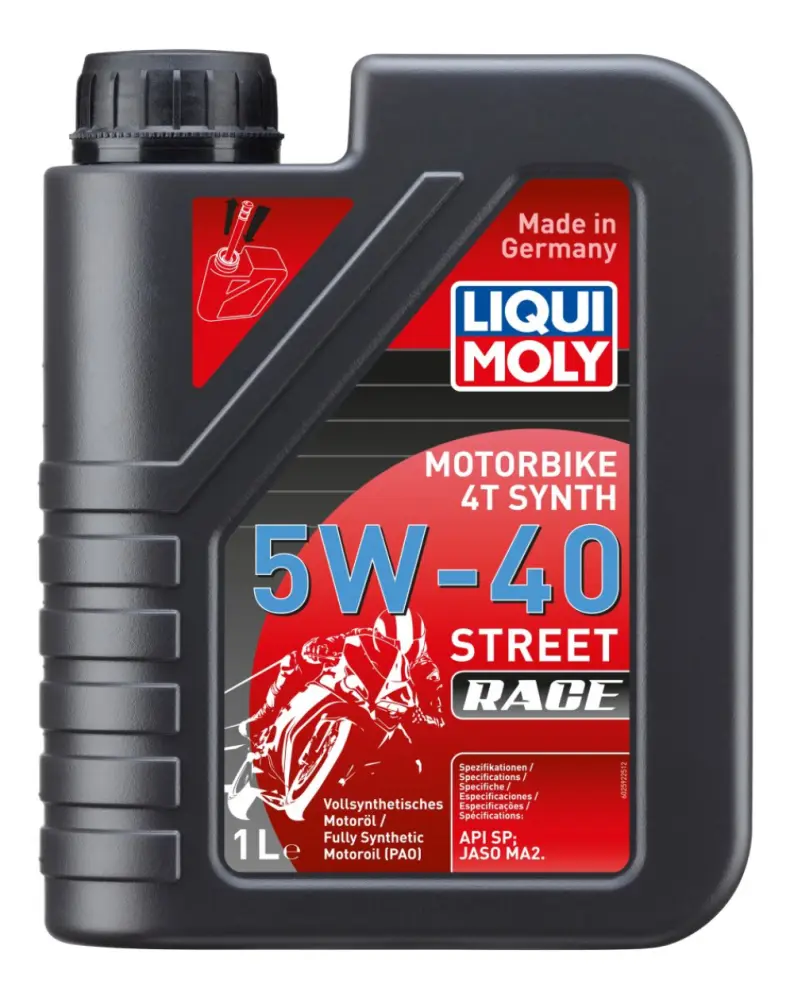 LIQUI MOLY - 4T SYNT 5W-40 STR RACE 1L - 36010444