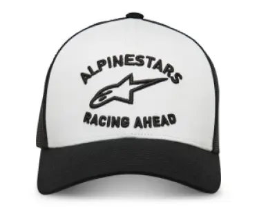 ALPINESTARS (CASUALS) - HAT-TRUCK TRIPLE WHT/BLK - 25014178
