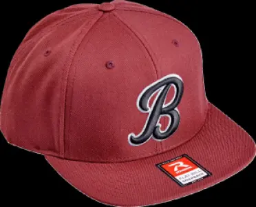 BILTWELL - HAT SCRIPT B MAROON - 25014329