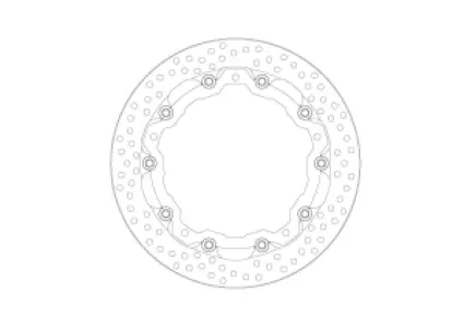 MOTO-MASTER - BRAKE DISC HALO RACING FT  - 17104884