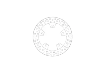 MOTO-MASTER - BRAKE DISC HALO REAR - 17104886