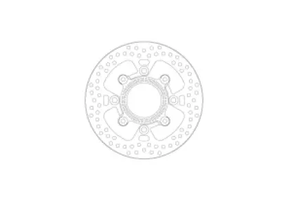 MOTO-MASTER - BRAKE DISC HALO REAR - 17104887