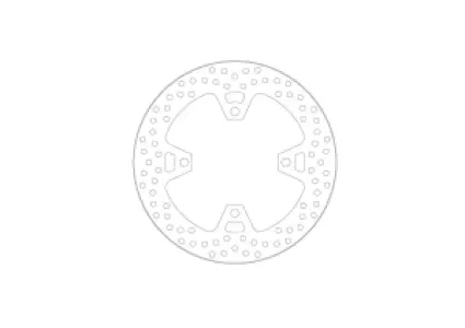 MOTO-MASTER - BRAKE DISC HALO REAR - 17104888
