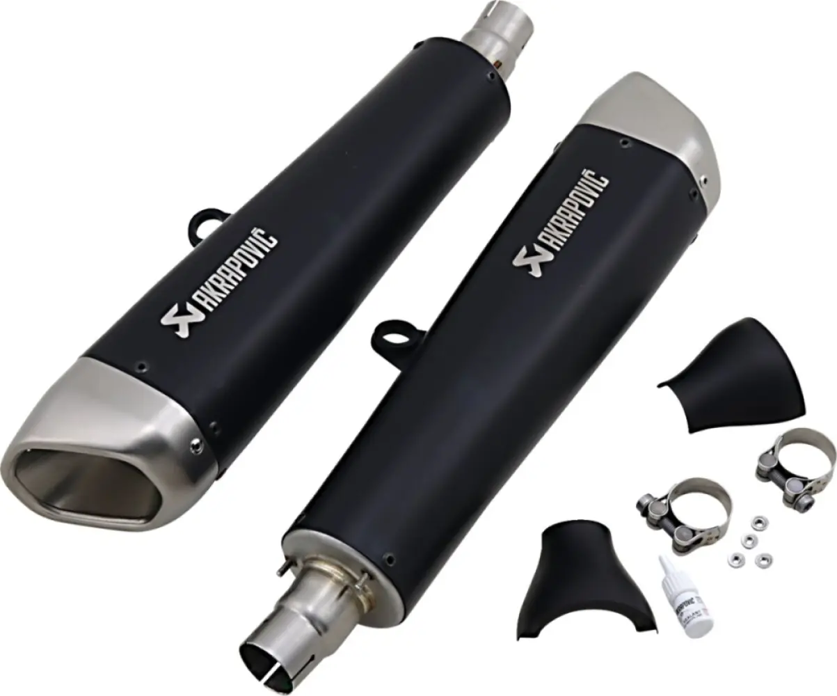 AKRAPOVIC - MUFFLERS TI BK SPD TWIN - 18113942