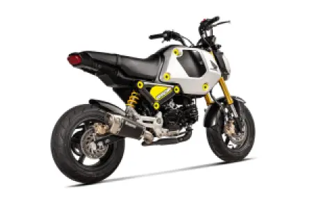 AKRAPOVIC - MUFFLER TI MSX / GROM - 18114241