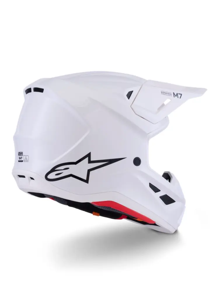 ALPINESTARS(MX) - HELMET SM7 WHITE-GLOSS 2X - 01109140