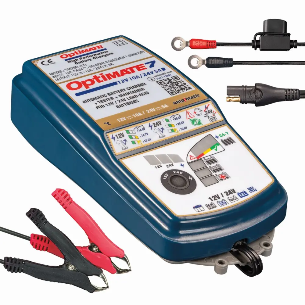 TECMATE - CHARGER OPTIMATE 7 12/24V - 38070550