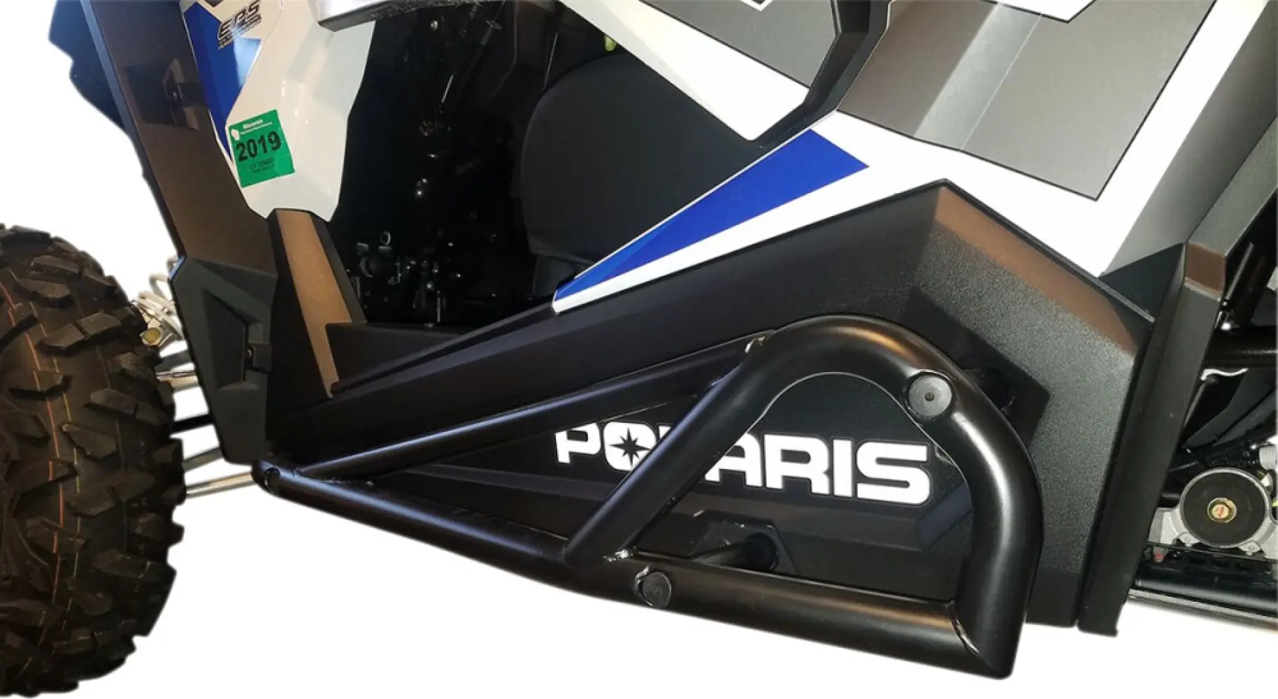 MOOSE OFFROAD HARD-PARTS - NERFBARS RZR 2SEATER BLK - 05301424