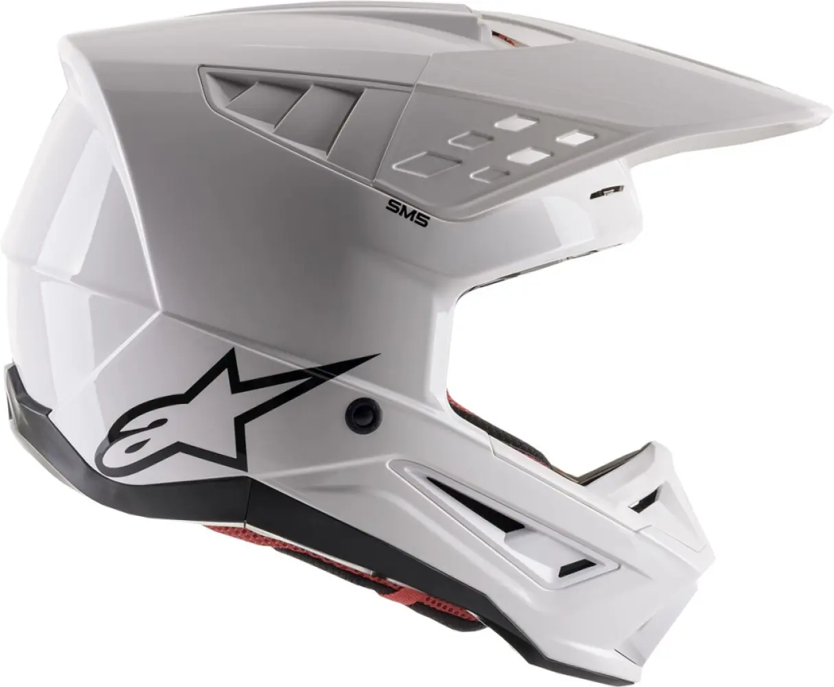 ALPINESTARS(MX) - HELMET SM5 SOLID WHT XS - 01108387