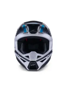 ALPINESTARS(MX) - HELMET SM3 HEAT SILV/BL/BLK XL - 01109175