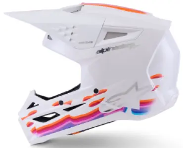 ALPINESTARS(MX) - HELMET SM3 FORCE WHITE-GLOSS X - 01109205