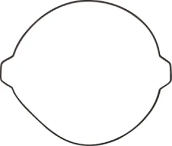 MOOSE OFFROAD HARD-PARTS - Outer Clutch Gasket Kit - 09348188