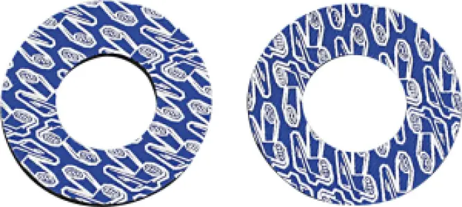 RENTHAL - RENTHAL GRIP DONUTZ BLU - 06300080