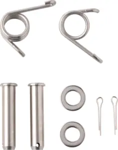 MOOSE OFFROAD HARD-PARTS - FOOTPEG PIN & SPRING KIT CRF11 - 16202634