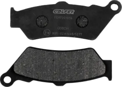 GALFER - BRAKE PAD SEMI METAL - 17212946