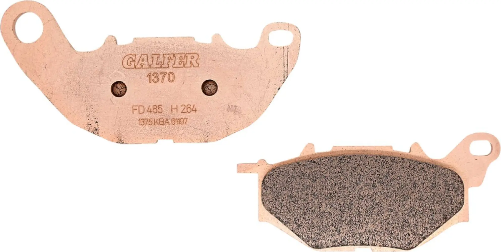 GALFER - BRAKE PAD SINTERED FR - 17220841