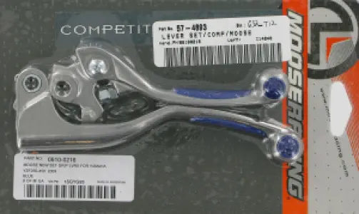 MOOSE OFFROAD HARD-PARTS - LEVER COMP SET BLUE YZ - 06100216