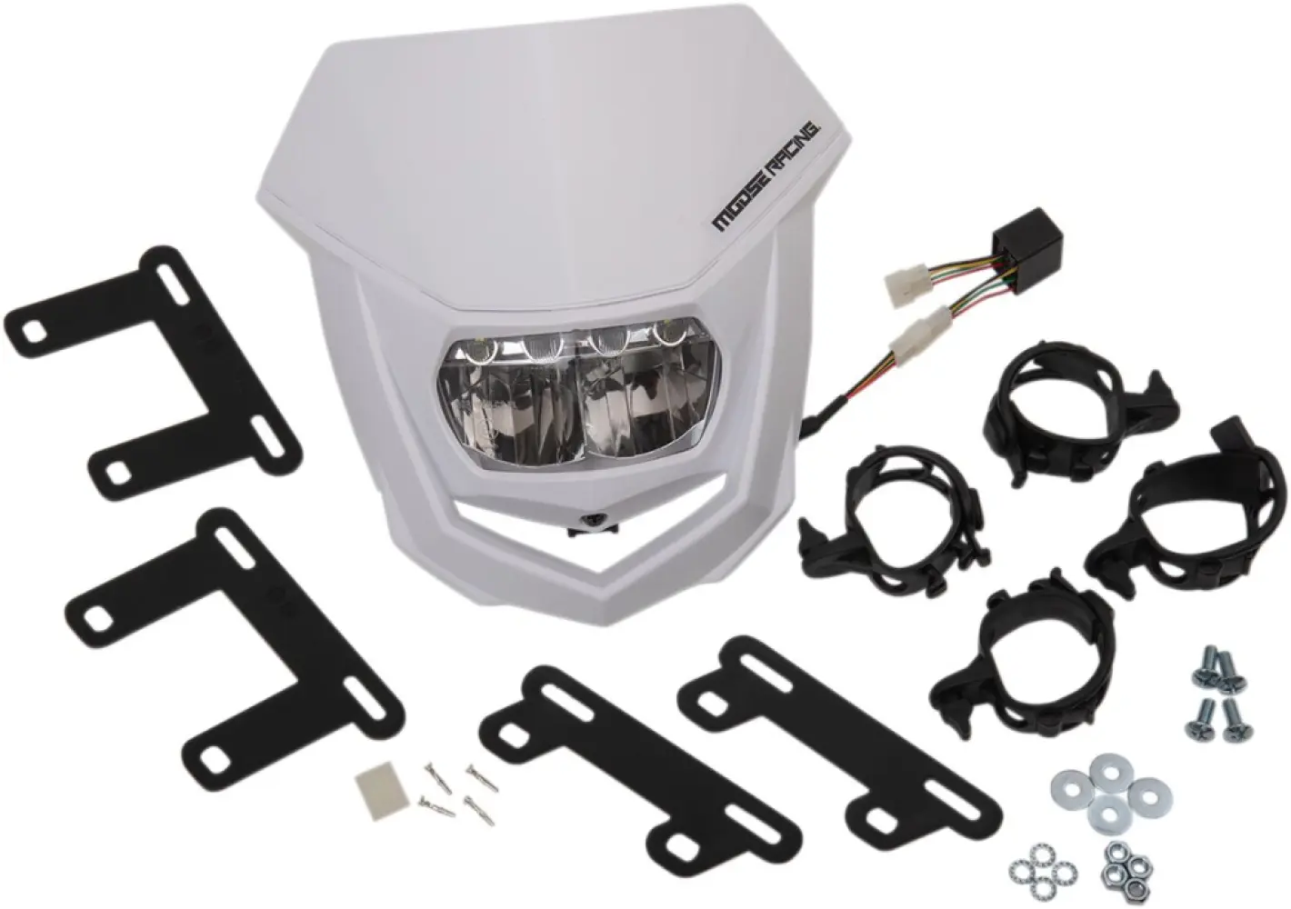 MOOSE OFFROAD HARD-PARTS - HEADLIGHT HALO MSE WH - 20012121