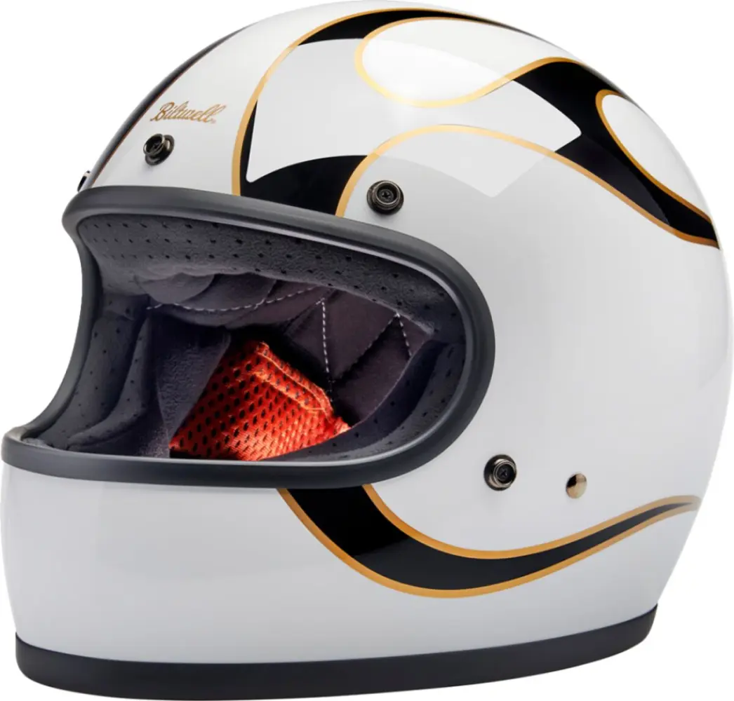 BILTWELL - HELMET GRINGO GLOSS WHITE/BLAC - 010116336