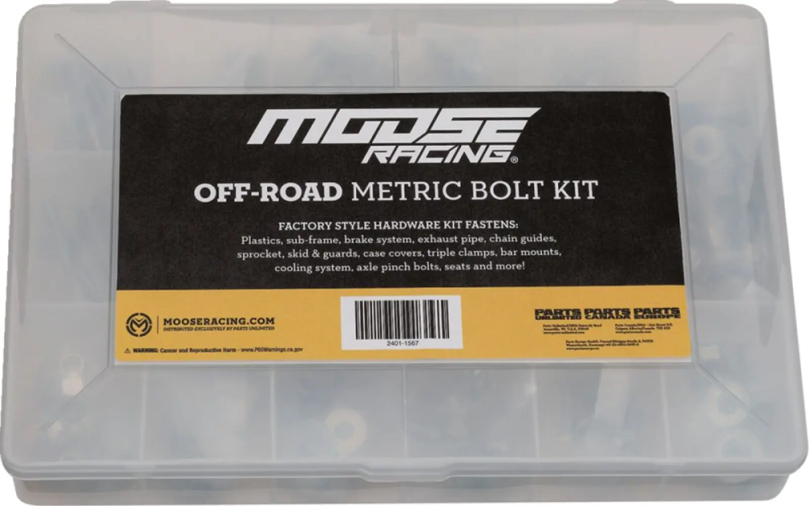 MOOSE OFFROAD HARD-PARTS - BOLT KIT METRIC MOOSE - 24011567