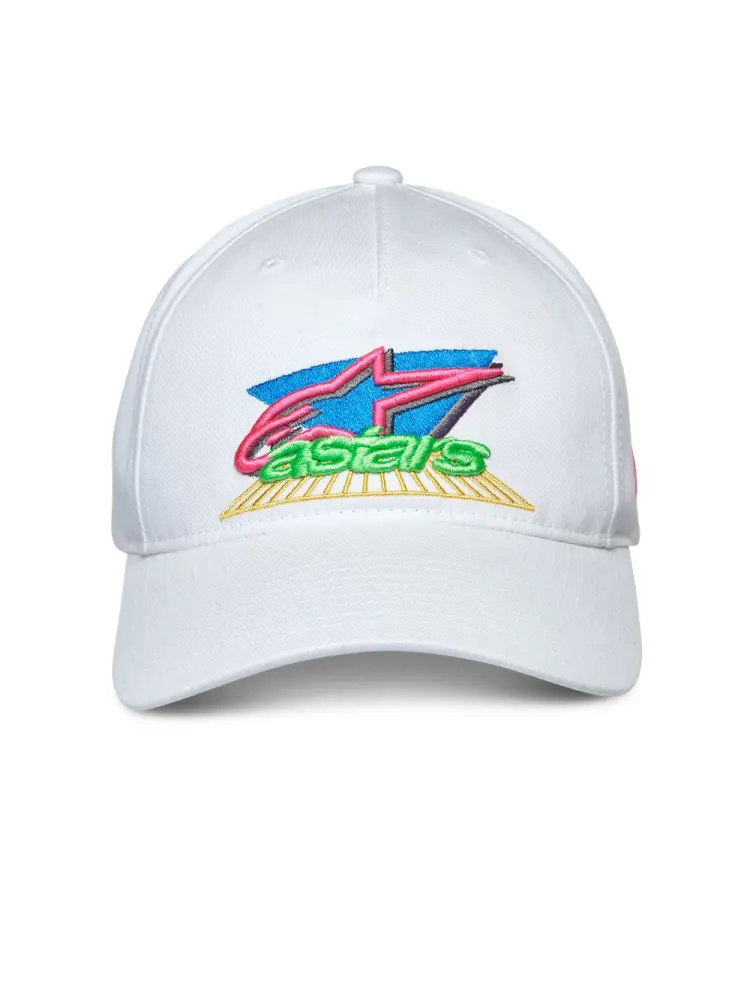 ALPINESTARS (CASUALS) - HAT CRV BILL SNP VIVID WH OS - 25014343