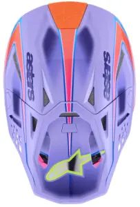 ALPINESTARS(MX) - HELMET SM10 JETT PURPLE/PINK 2 - 01109242