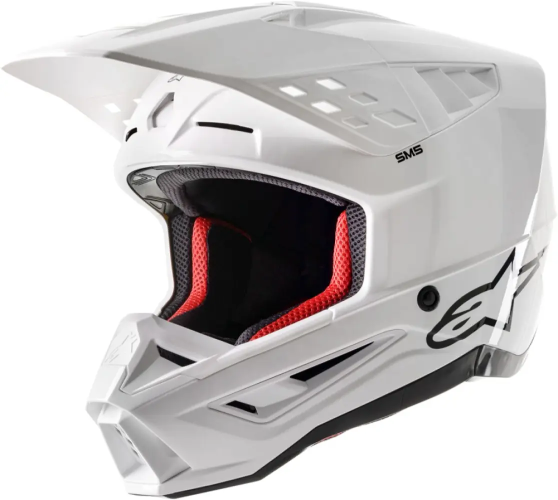 ALPINESTARS(MX) - HELMET SM5 SOLID WHT