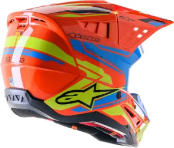 ALPINESTARS(MX) - HELMET SM5 ACT2 OR/C/Y XL - 01108410