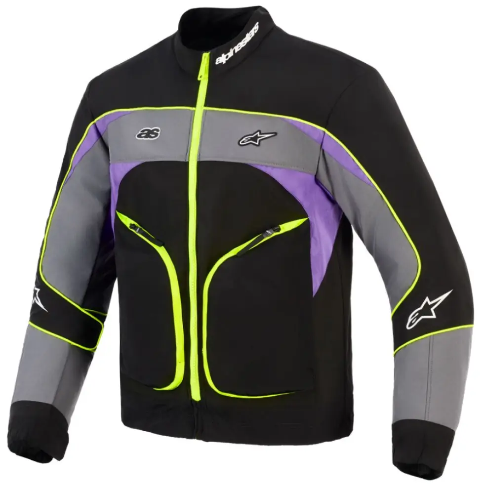 ALPINESTARS (ROAD) - JACKET UNITE BLACK/ASPHALT/VIO - 28207814