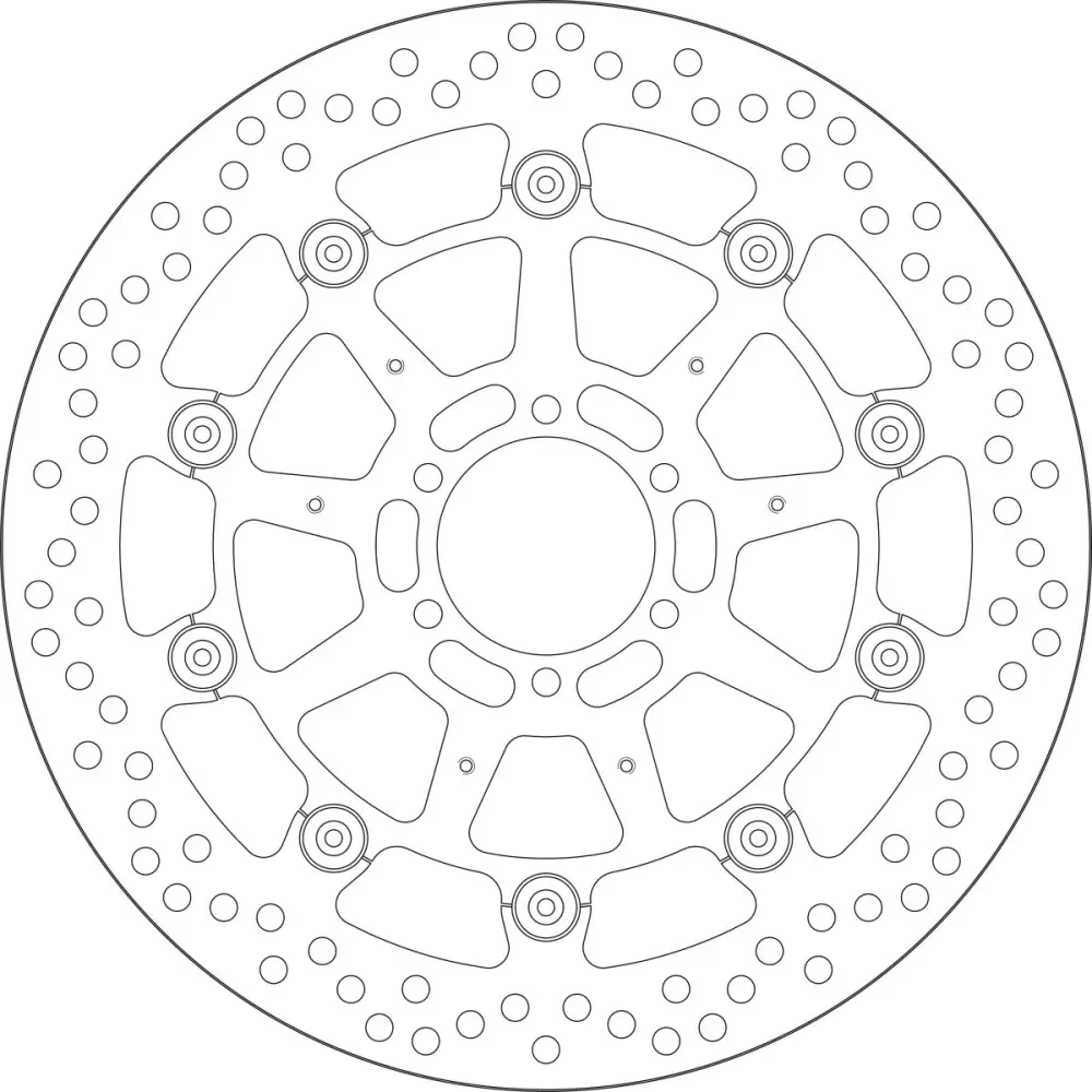 SBS - BRAKE RTR ROUND - 17104466