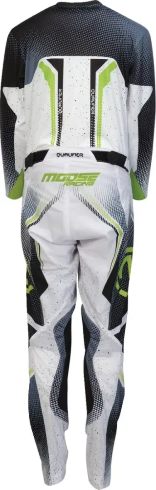 MOOSE OFFROAD SOFT-GOODS - PANT YTH QUALIFIER WHITE/BLACK - 29032666