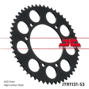 JT SPROCKETS - SPROCKET REAR 53T 420 - 12100398