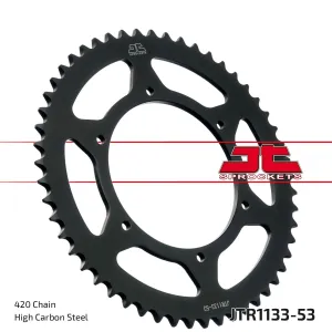 JT SPROCKETS - SPROCKET REAR 53T 420 - 12100401