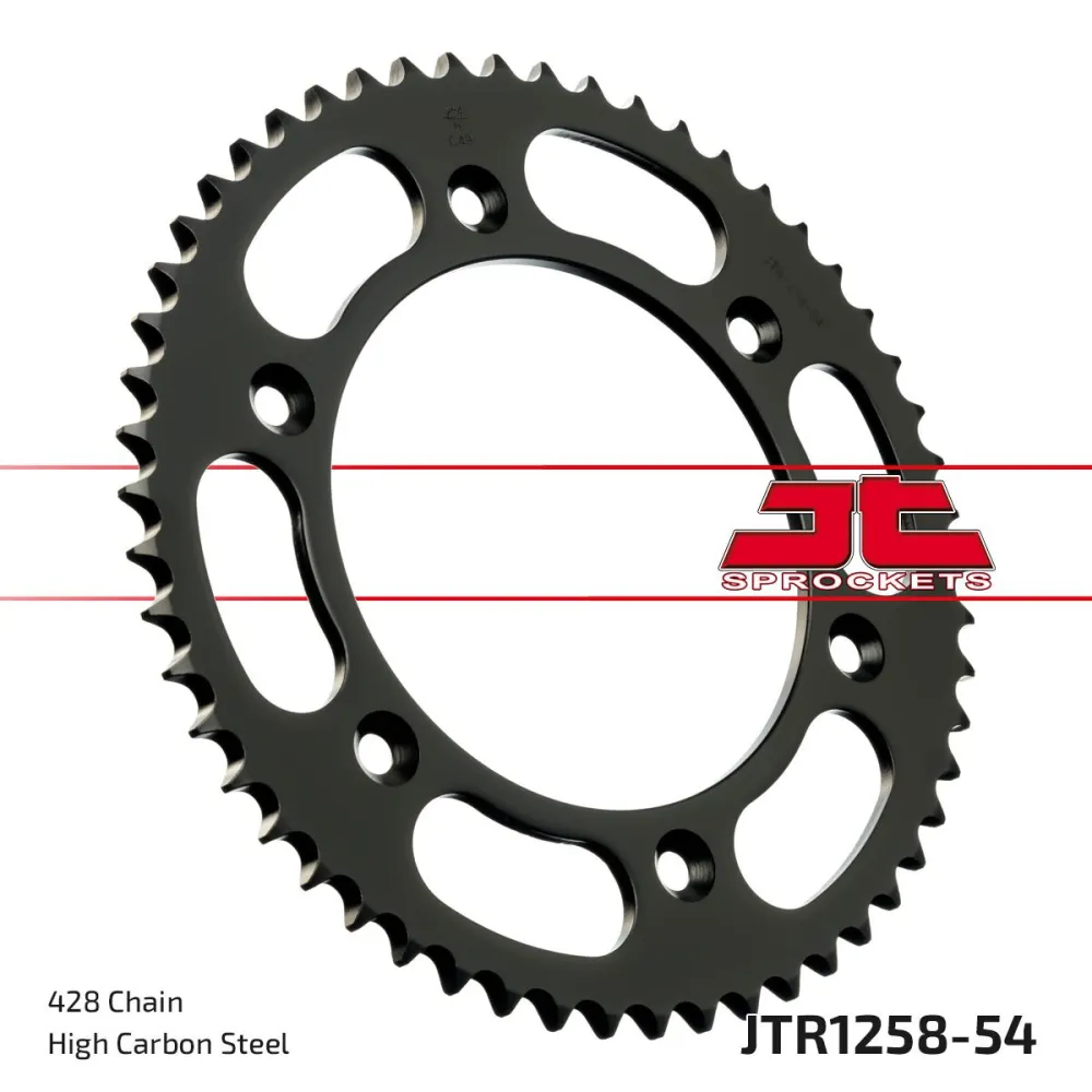 JT SPROCKETS - SPROCKET REAR 54T 428 - 12100404
