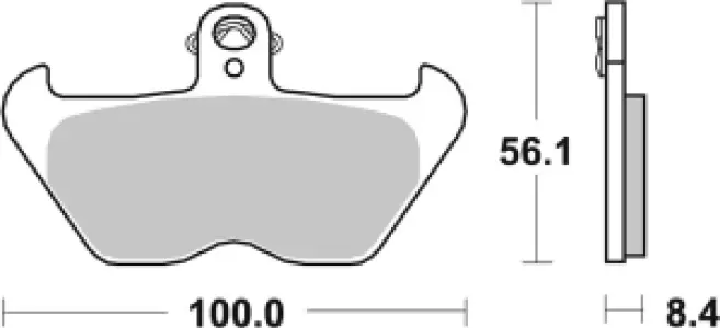 SBS - BRAKE PAD CAR/CER - 17200926