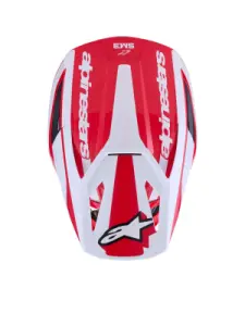 ALPINESTARS(MX) - HELMET SM3 HEAT RED/WH/BLK XS - 01109183